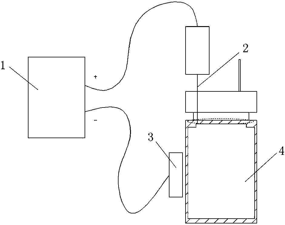 Lithium ion battery floating liquid detection device and floating liquid detection method