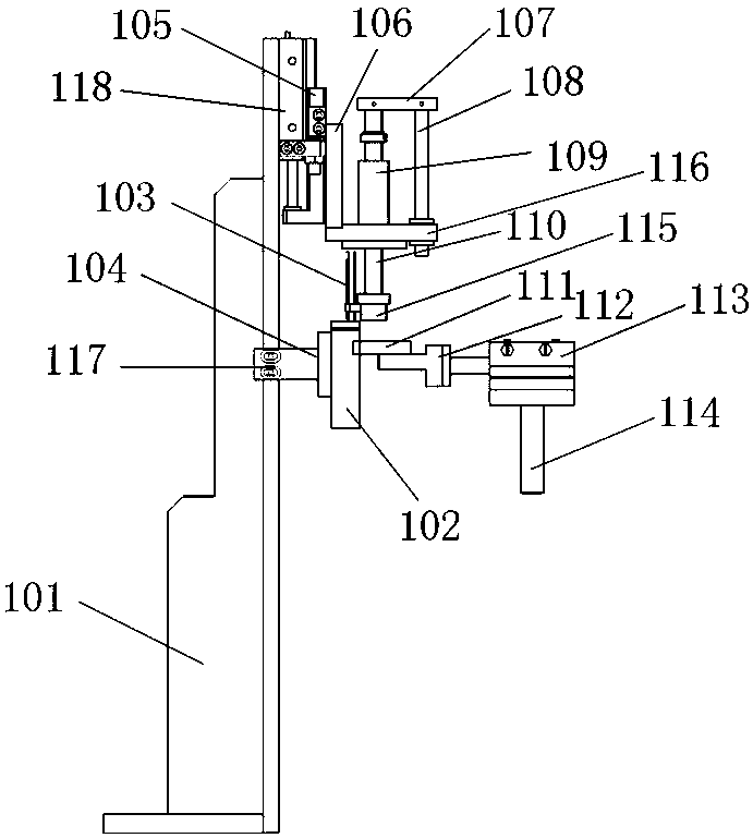 Lithium ion battery floating liquid detection device and floating liquid detection method