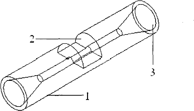 Optical fiber rapid cold connective device