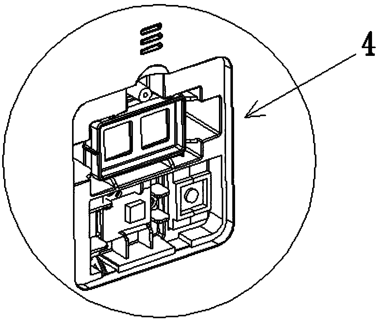 Air purifier with sensor for monitoring formaldehyde