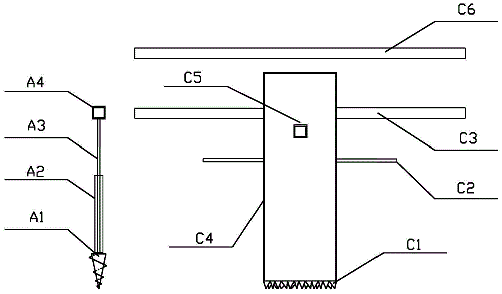 Standardized river channel ice cover sample extraction device and extraction method