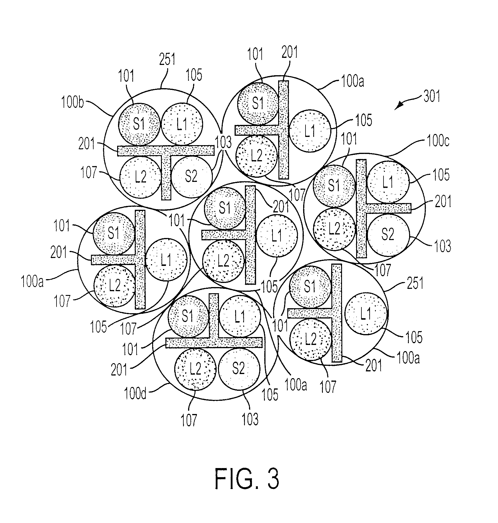 Separator Spline and Cables Using Same