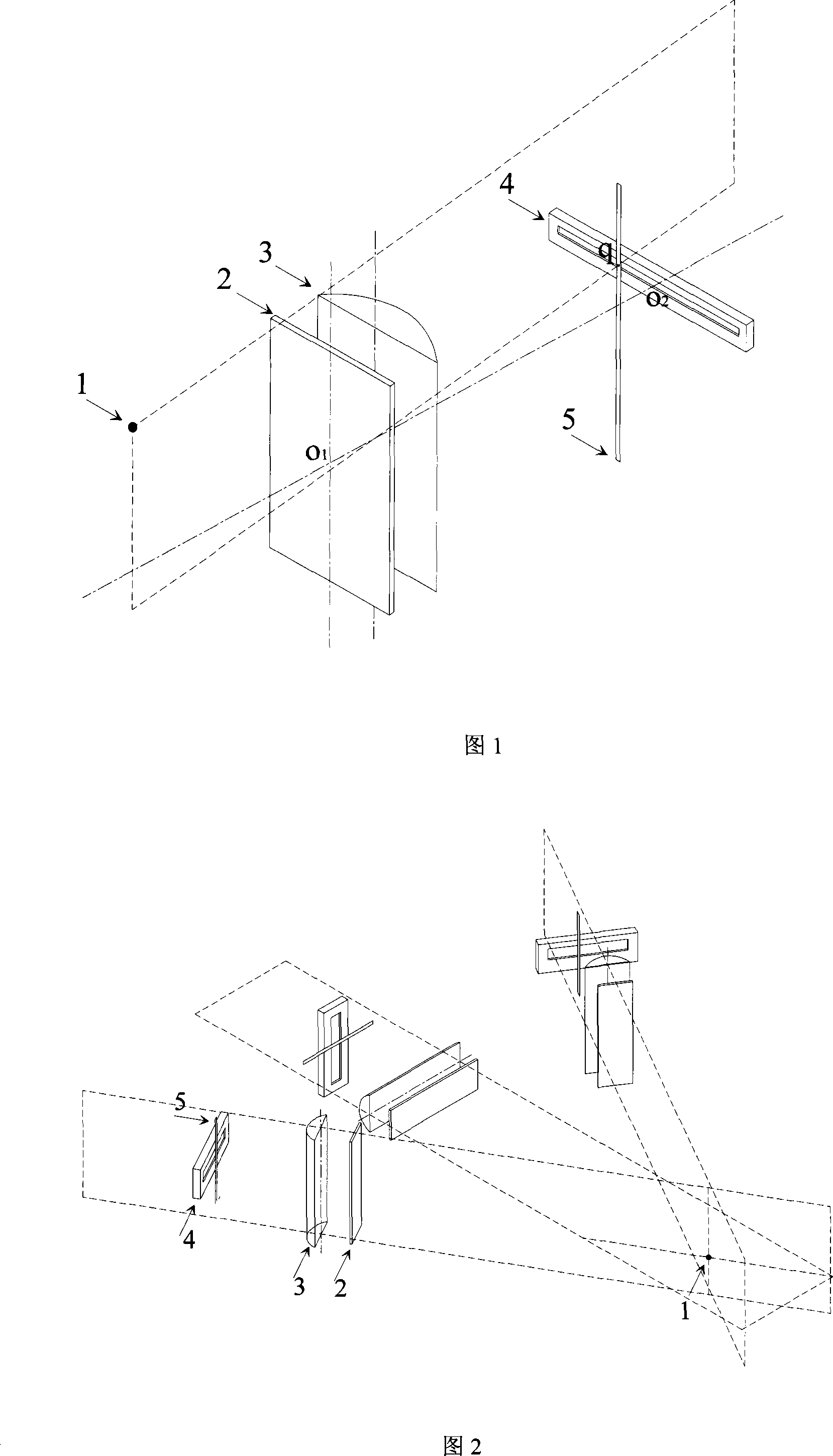 Linear array CCD spatial target posture based measuring systems and its measurement method