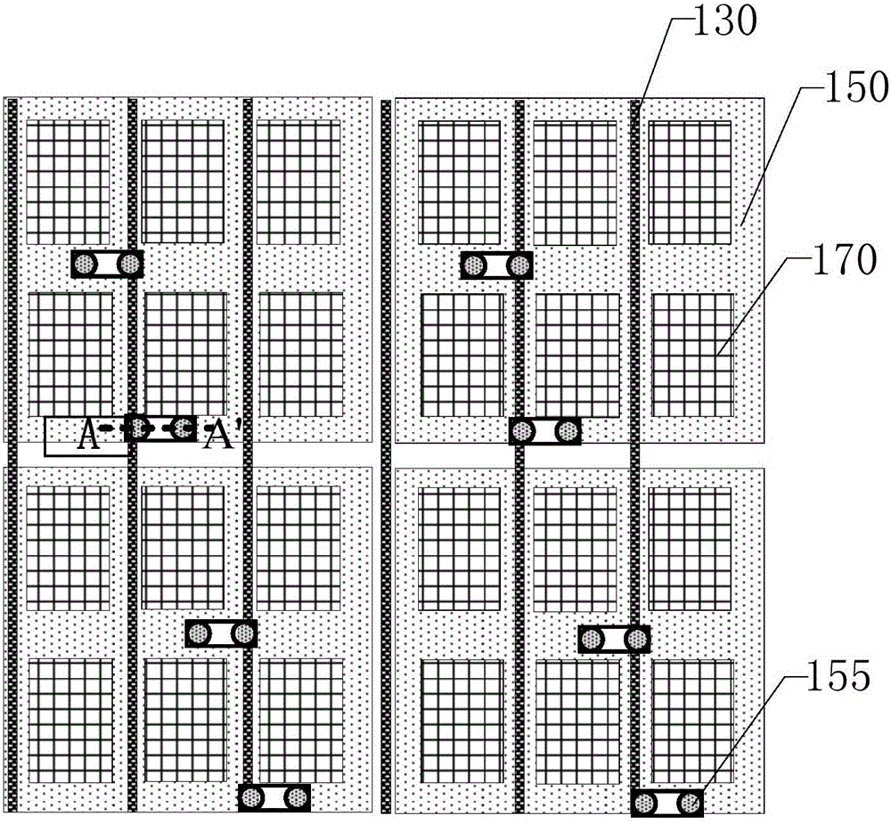 An array substrate, a liquid crystal display panel and a liquid crystal display device