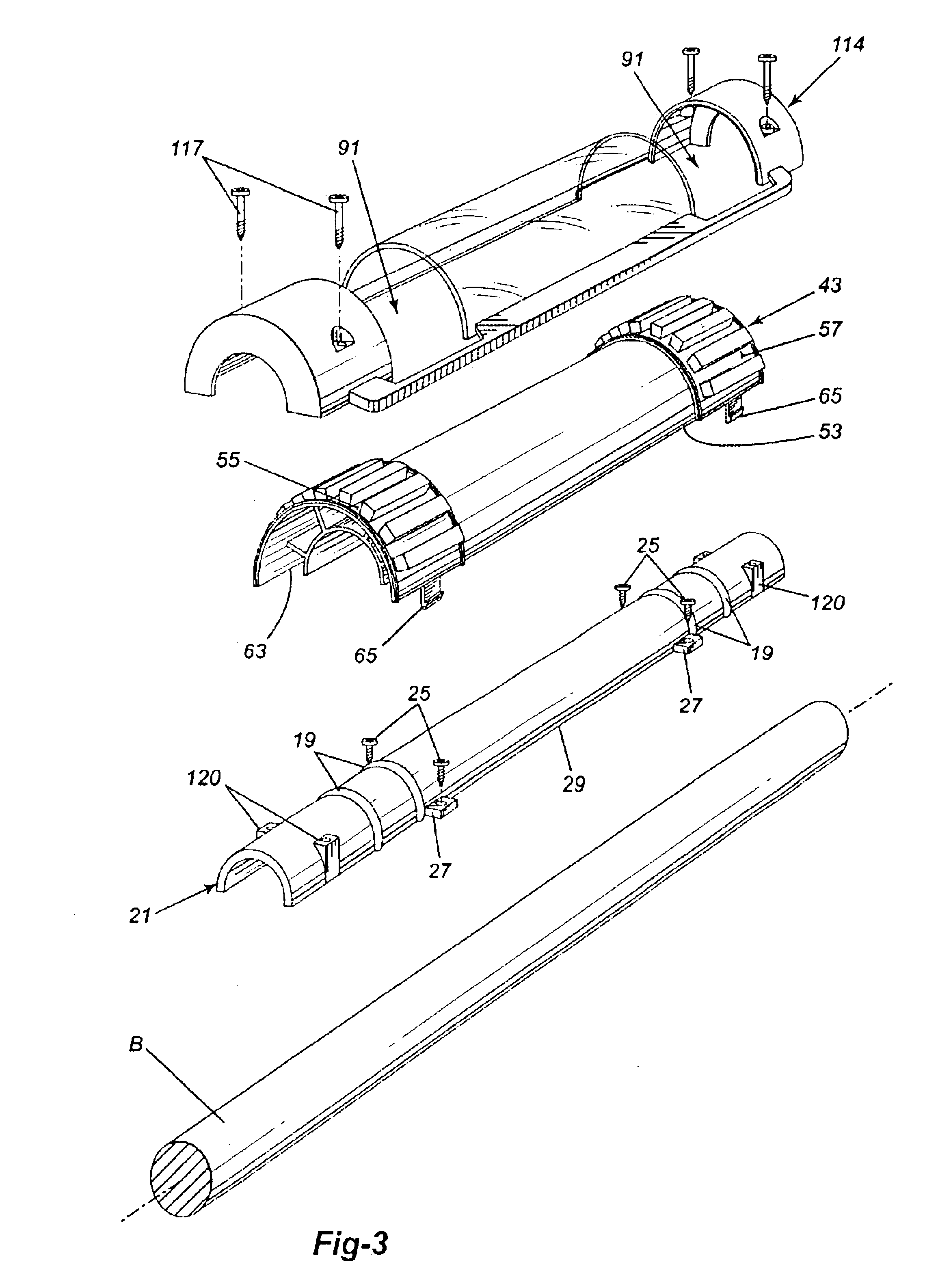 Visual display attachment to ski lift equipment