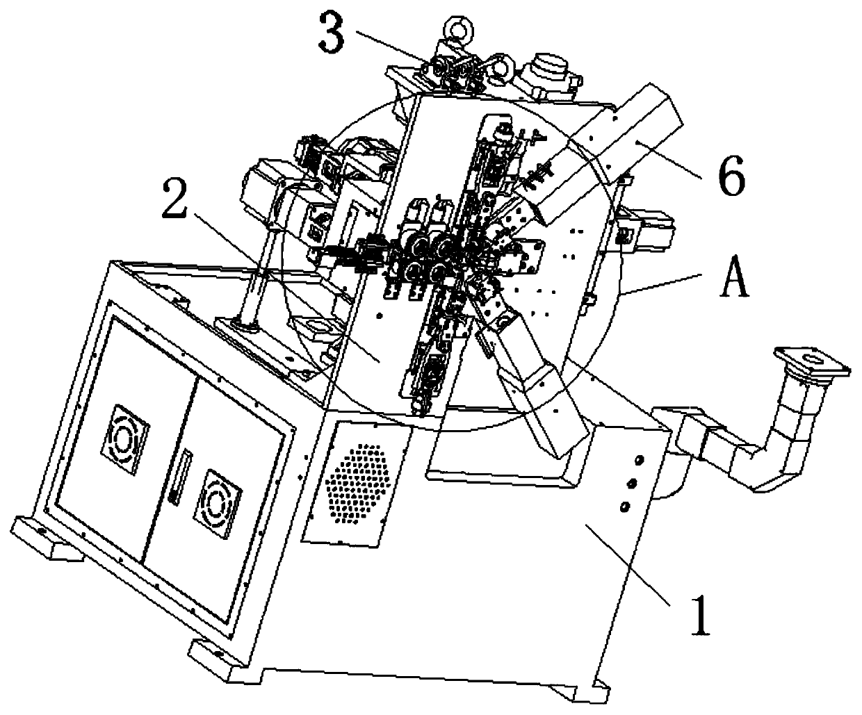 Spring machine