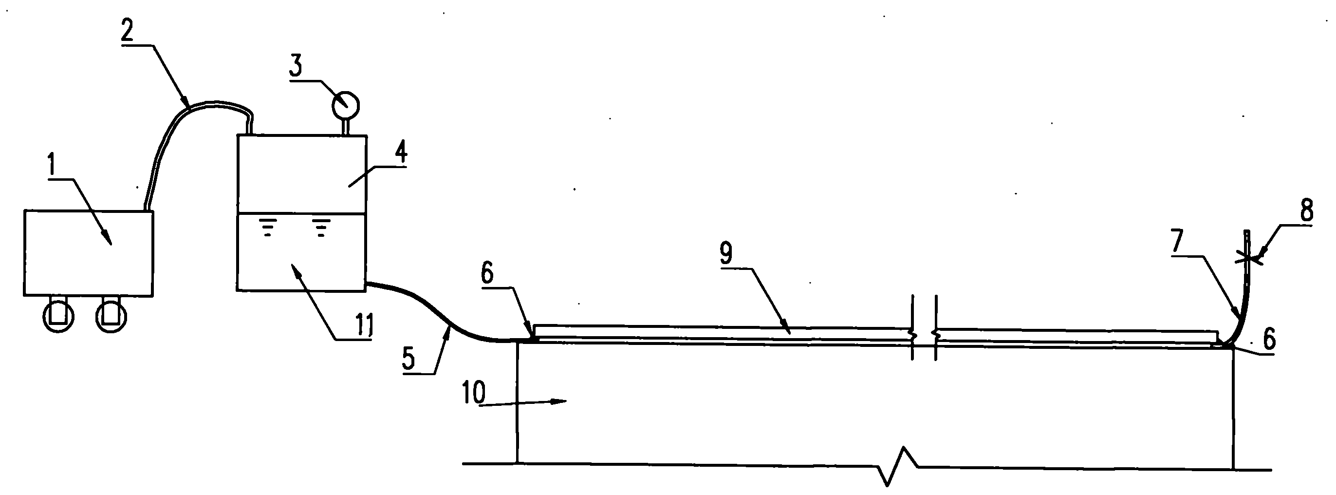 High-precision surface evening method for large-sized high-bearing capability steel structure slideways