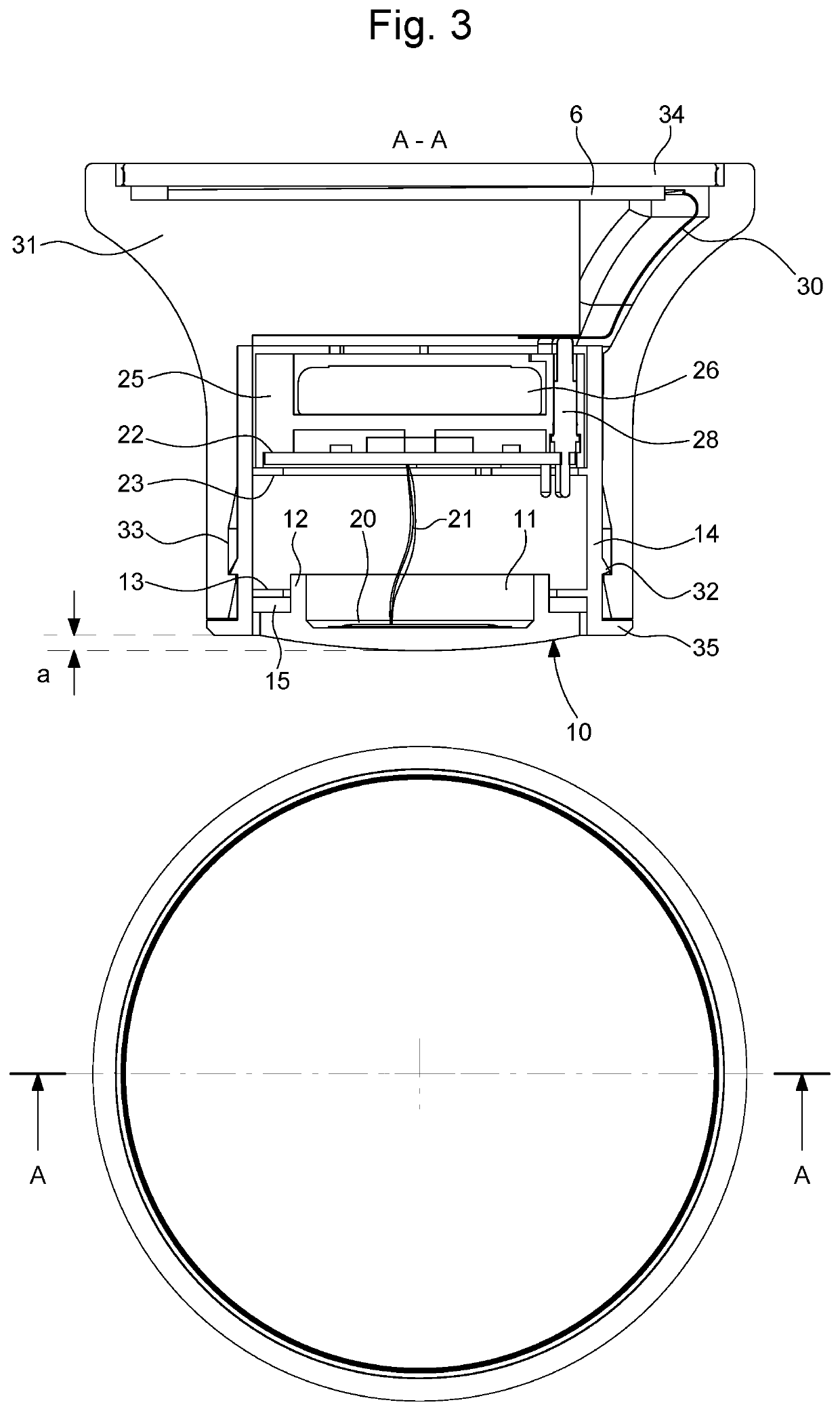 Measuring device for a mechanical watch