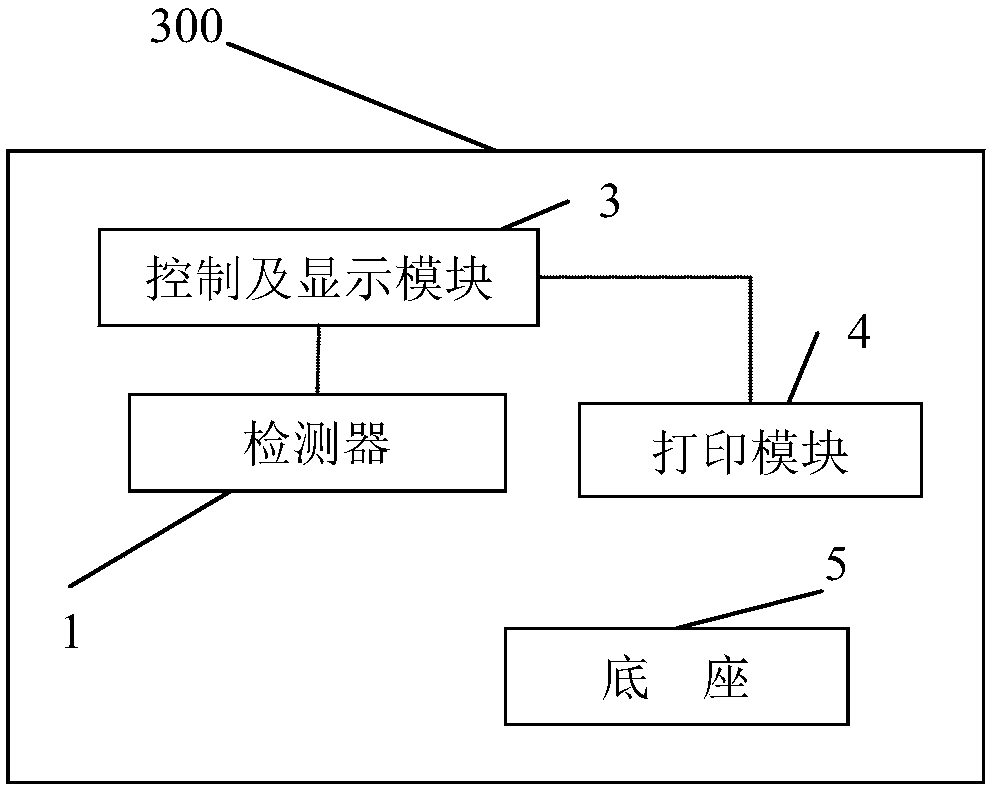 Base and electronic vaginal examination system