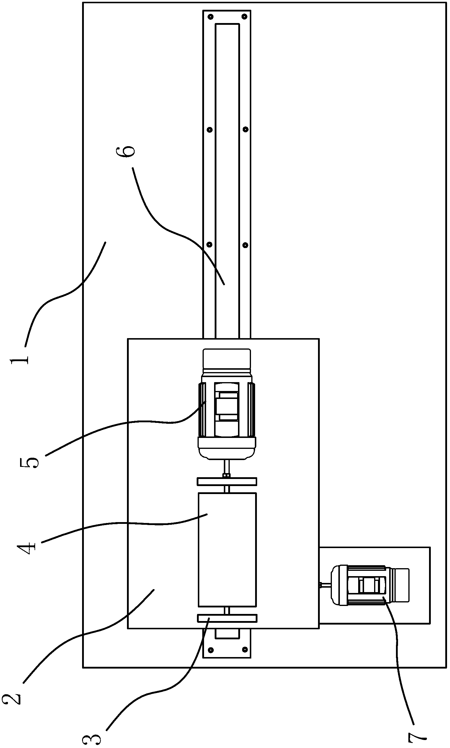 A manufacturing method for a continuous fiber winding reinforced thermoplastic tube and a winding device