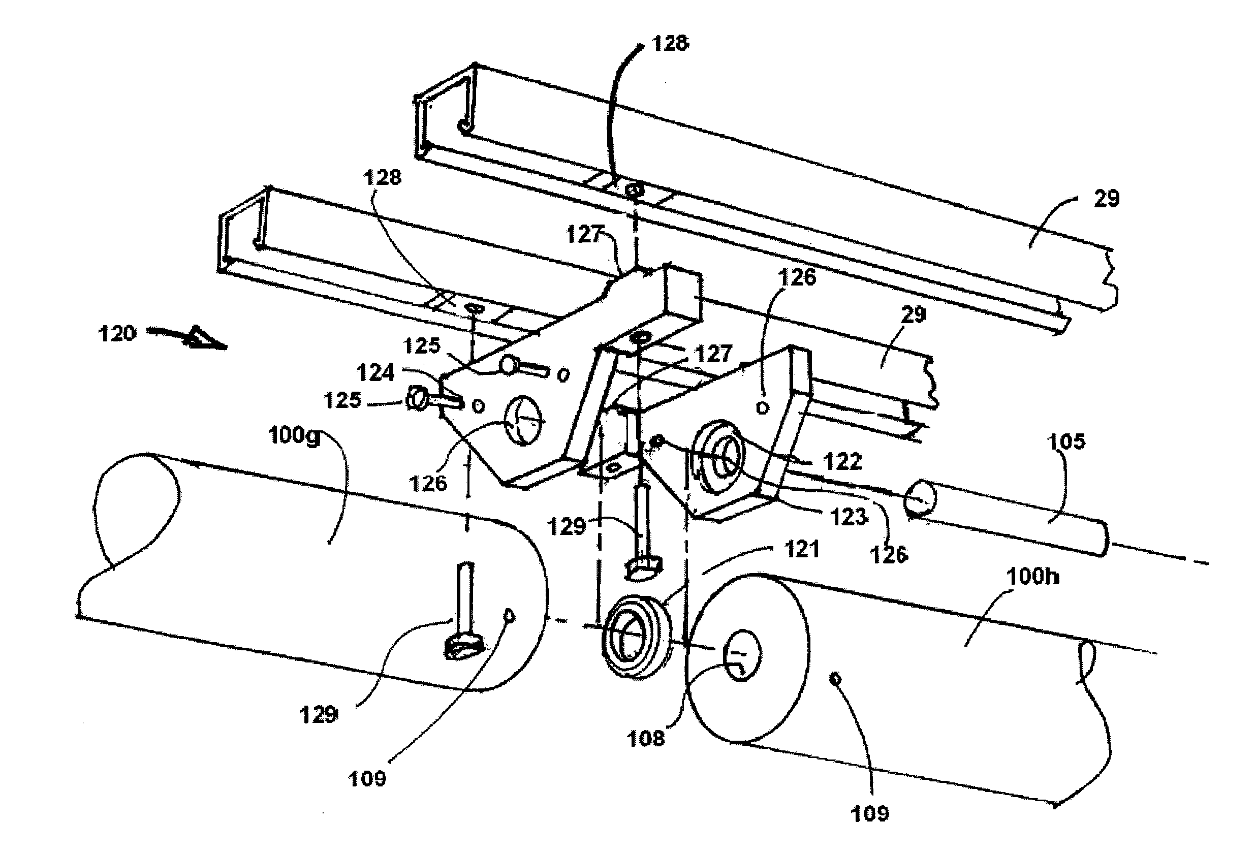 Pillow Block Bearing for Shaft Driven Conveyor System with Self Aligning Feature