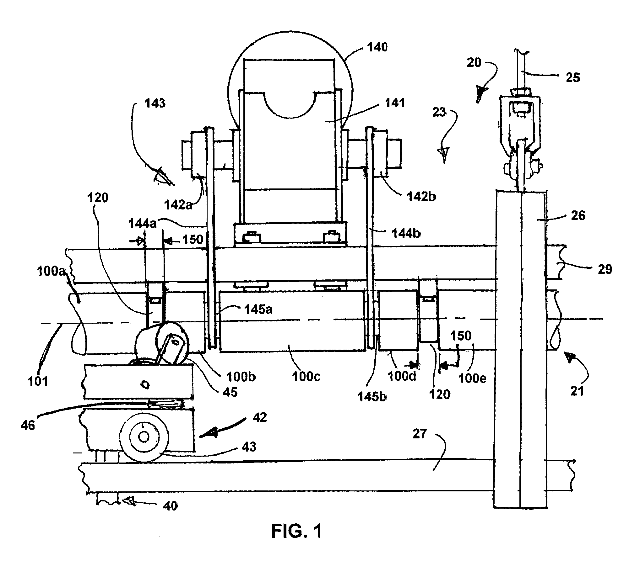 Pillow Block Bearing for Shaft Driven Conveyor System with Self Aligning Feature