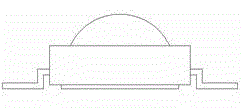 Small collimation system used for single-core surface mounted device LED