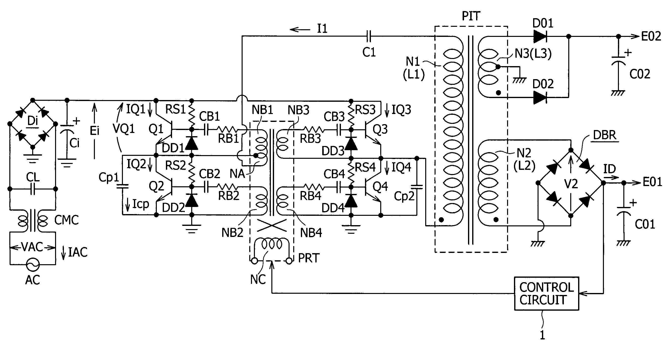 Switching power supply circuit