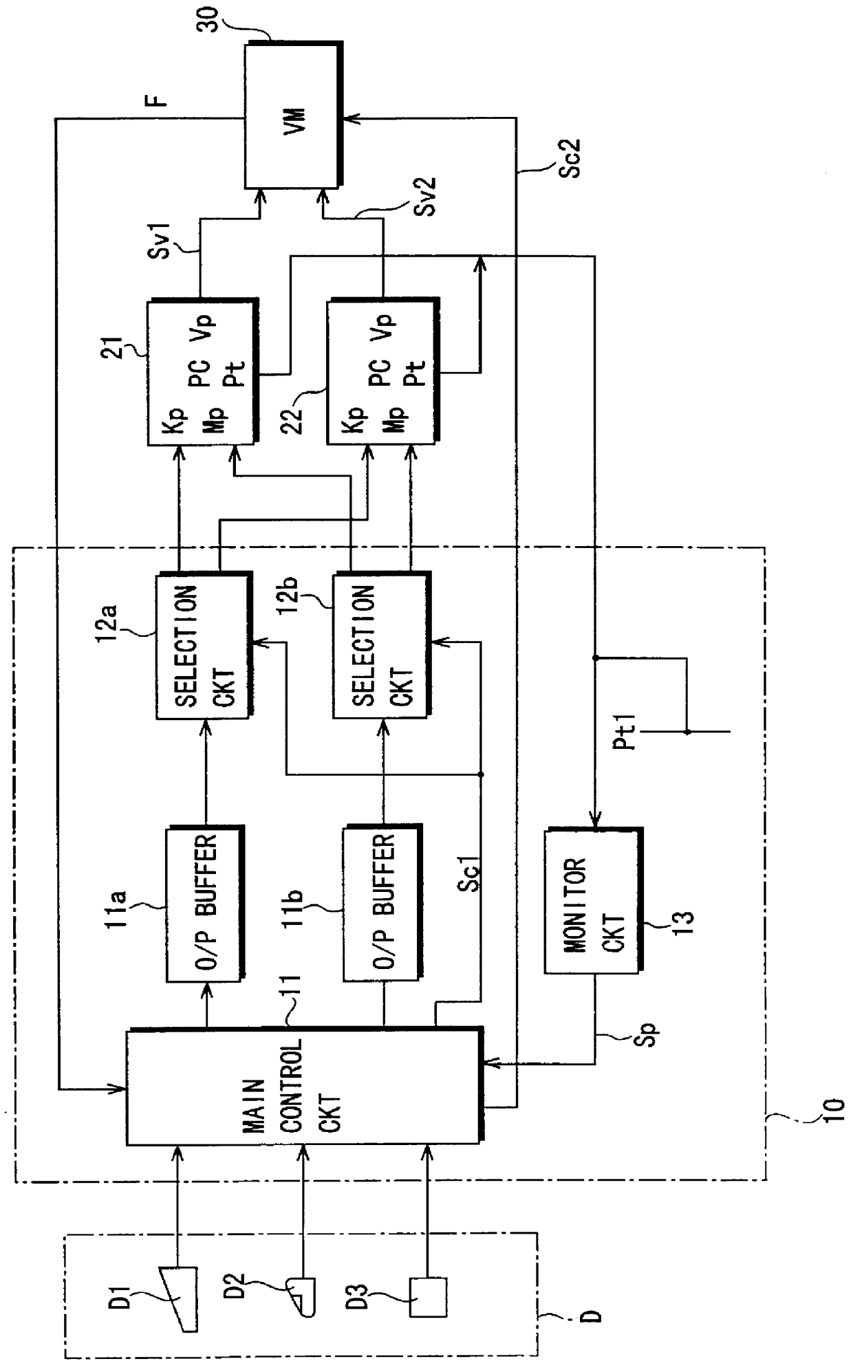 Apparatus for selectively operating a plurality of computers