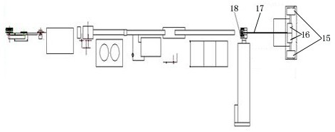 Remote optical cable and preparation method thereof