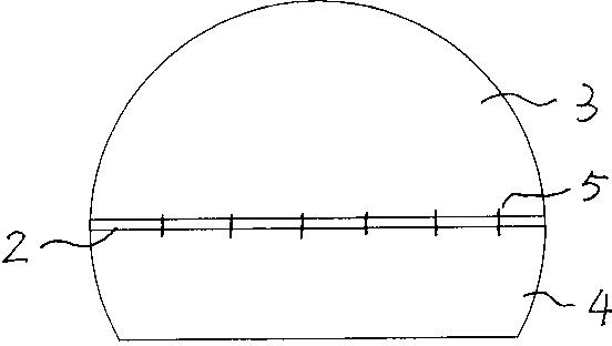 Antenna radar cover and preparation method thereof