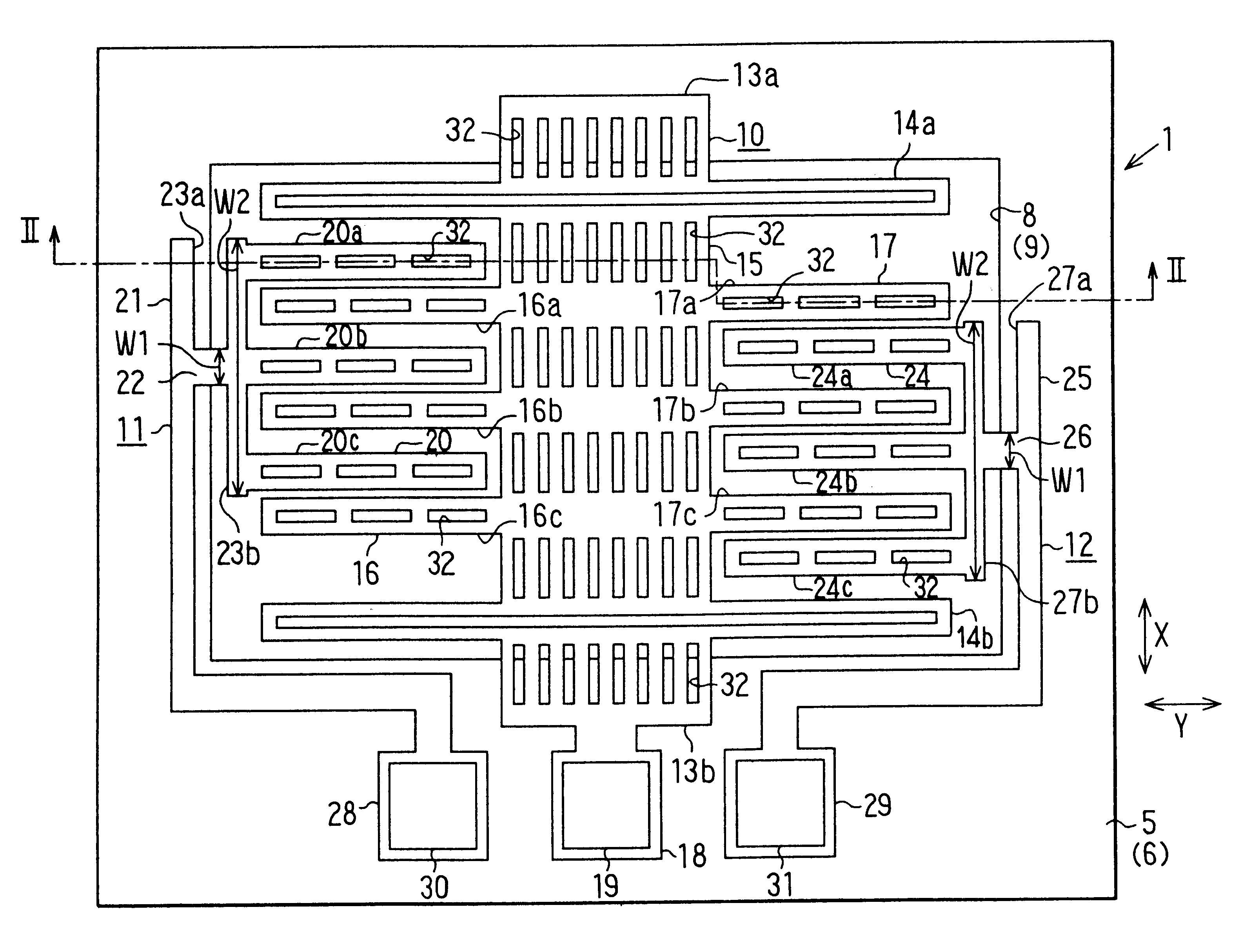 Semiconductor physical quantity sensor