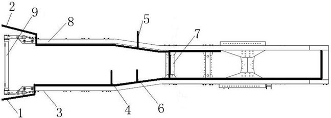 Frame wire harness wiring method and frame wire harness thereof