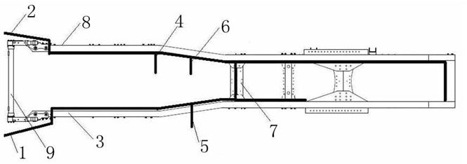 Frame wire harness wiring method and frame wire harness thereof