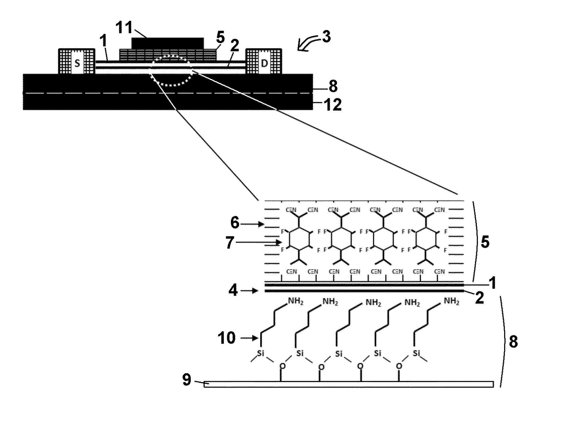 Graphene-based semiconductor device