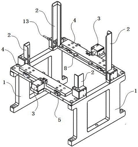 Automatic magnet assembly tray supply mechanism