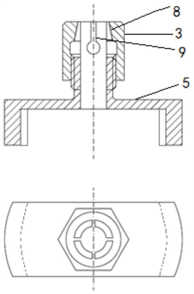 Reactor pressure vessel main sealing surface measuring device