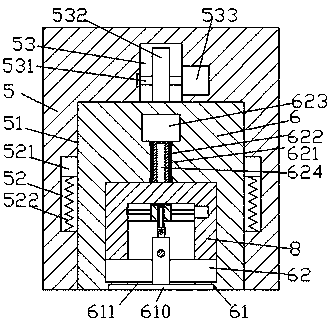 Garbage compression device