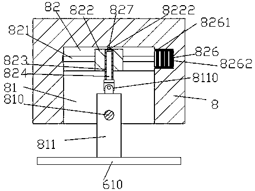 Garbage compression device