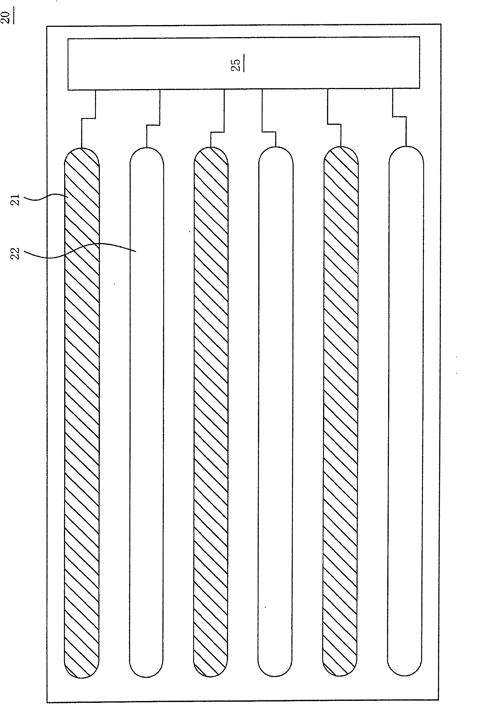 LCD device and driving method of its backlight module