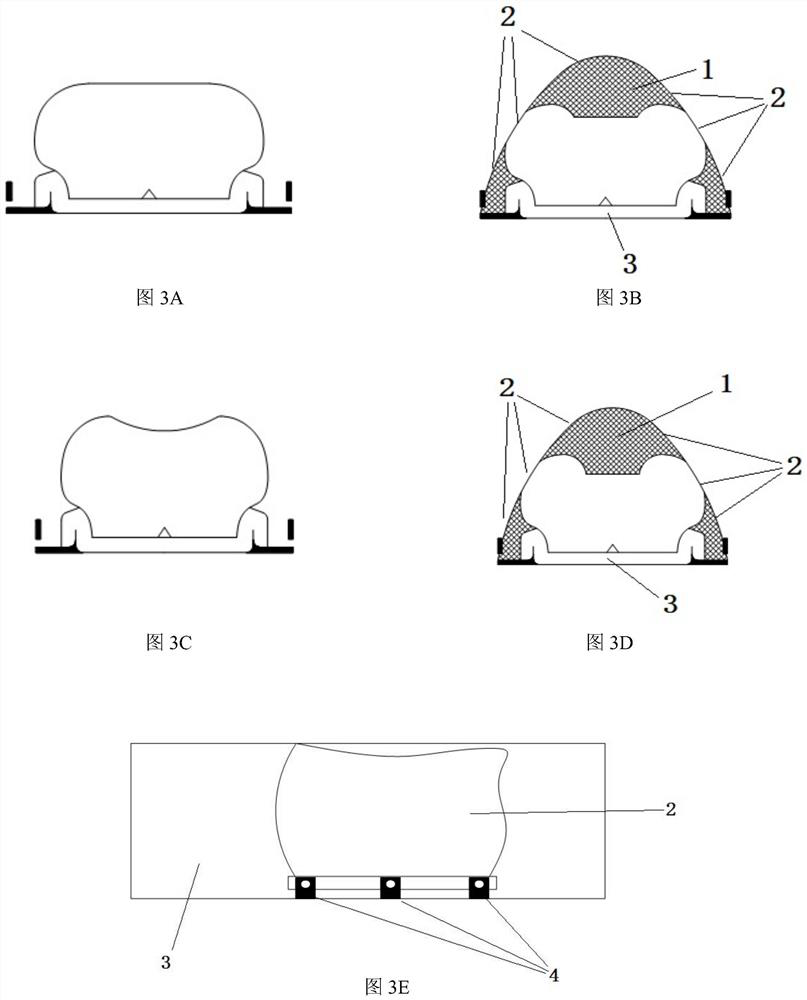 Device for managing thoracic and abdominal respiratory movement through abdominal compression and manufacturing method