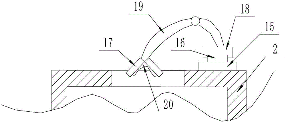 Multilayer-injection molding stepped mold device