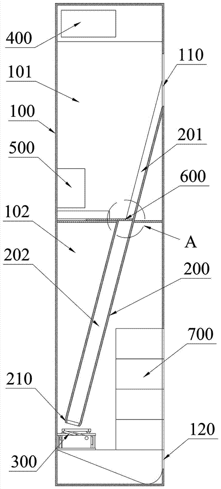 Automatic badminton ball selling machine and running method thereof