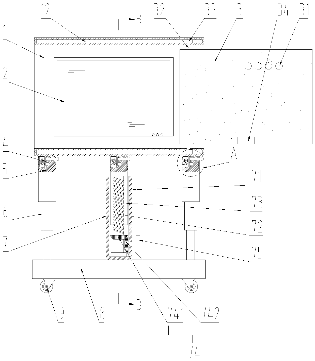 Teaching auxiliary device