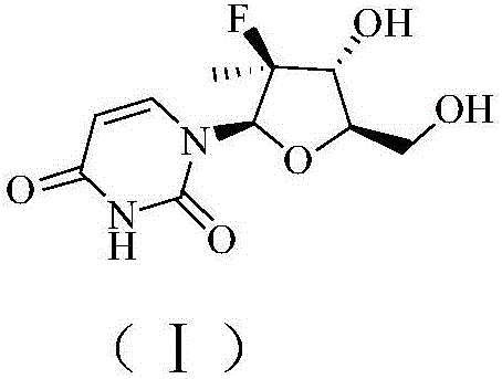 Preparation method of (2'R)-2'-deoxy-2'-fluoro-2'-methyluridine