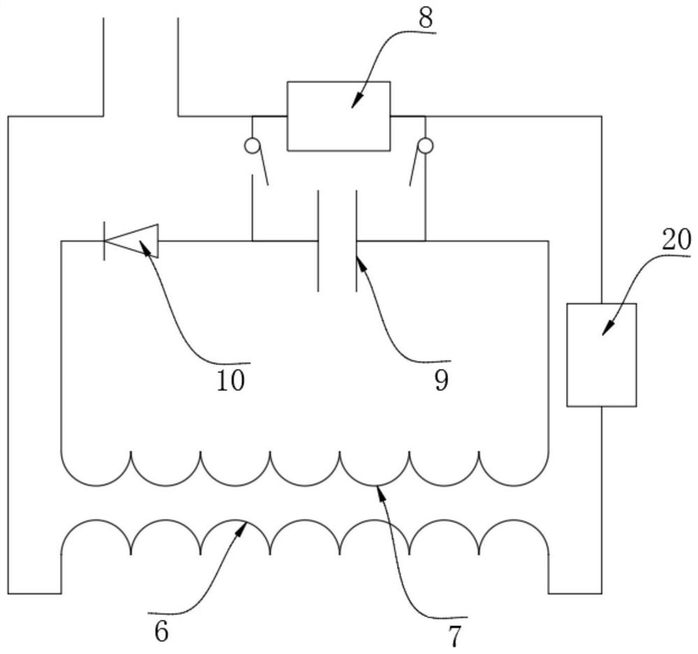 Induction type heat dissipation LED lamp