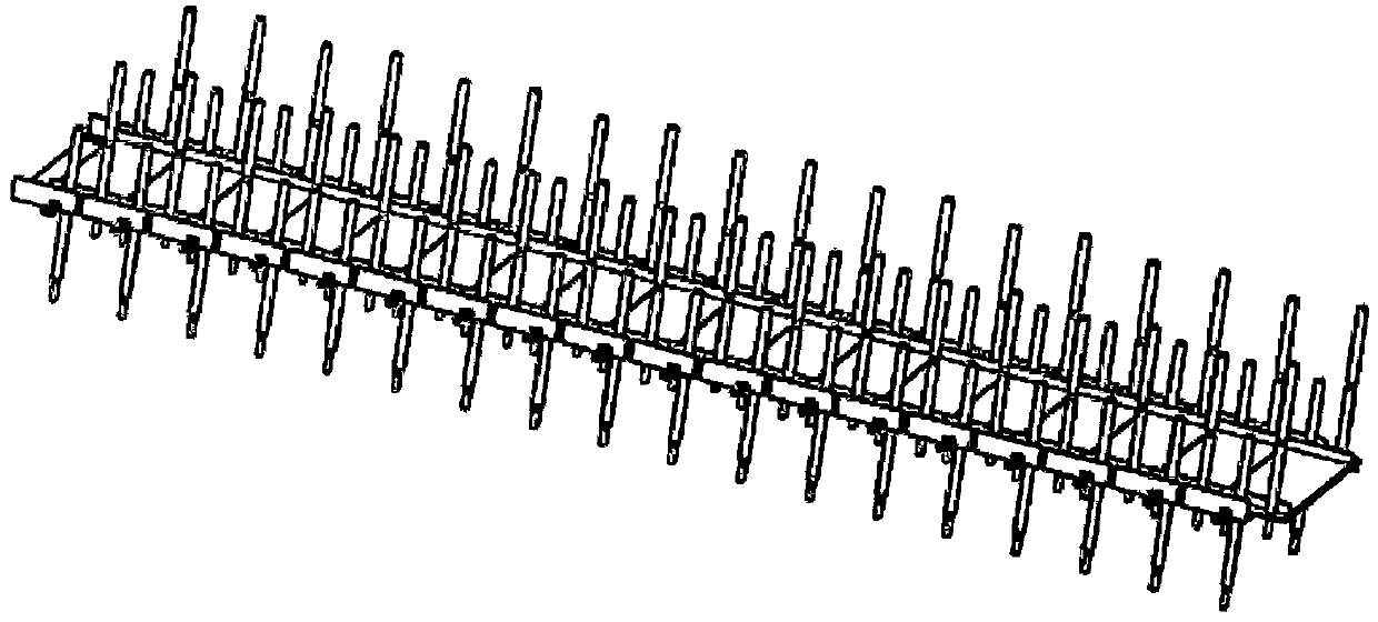 A portable bridge cage rescue device