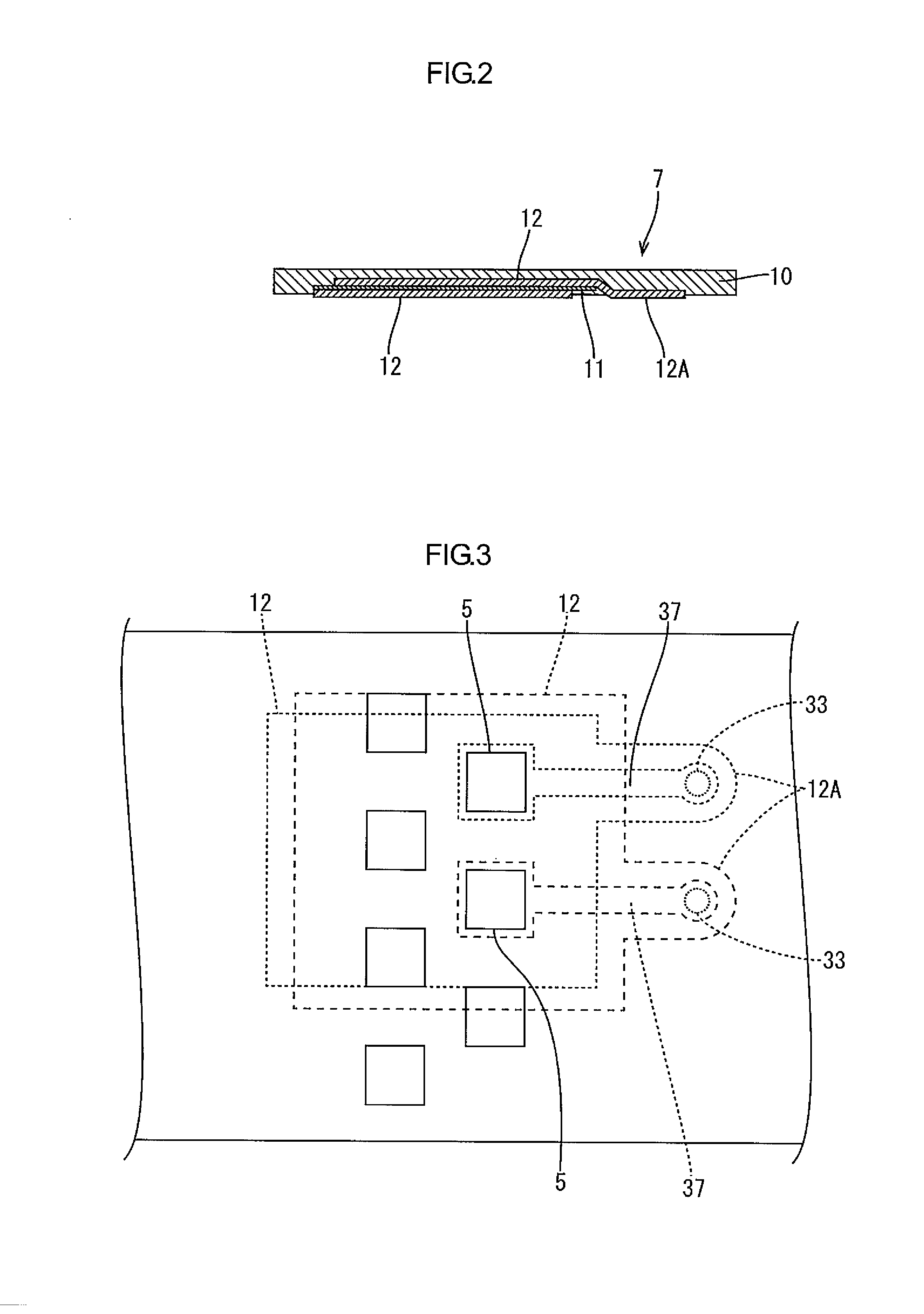 Multi-layered circuit board and semiconductor device