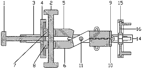 Integrated brake cable tightness adjusting device