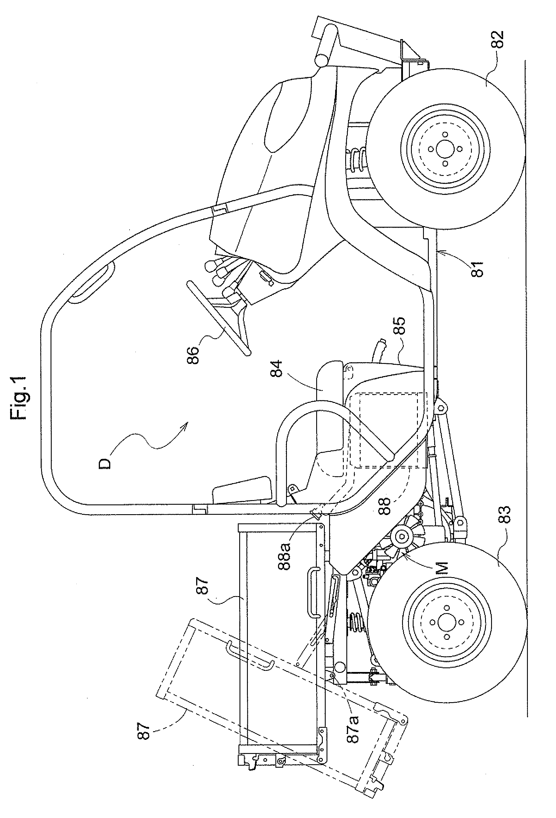 Fuel System for Vehicle with Engine