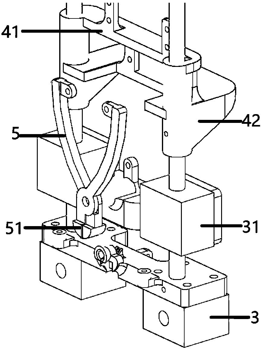 Automatic line stripping and cap pressing machine