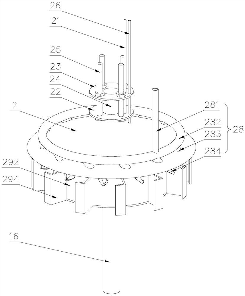 Air supplementing device for settleable fish culture net cage