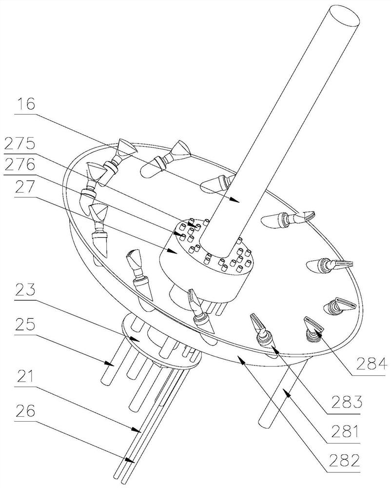 Air supplementing device for settleable fish culture net cage