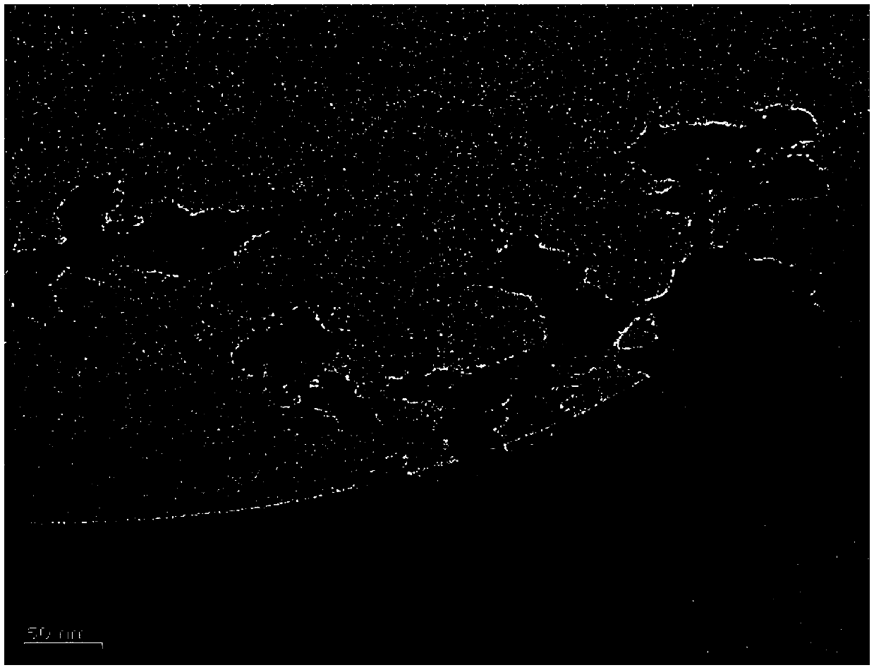 Preparation method of supported zirconia hydrate with high specific surface area through dispersion modification and application thereof