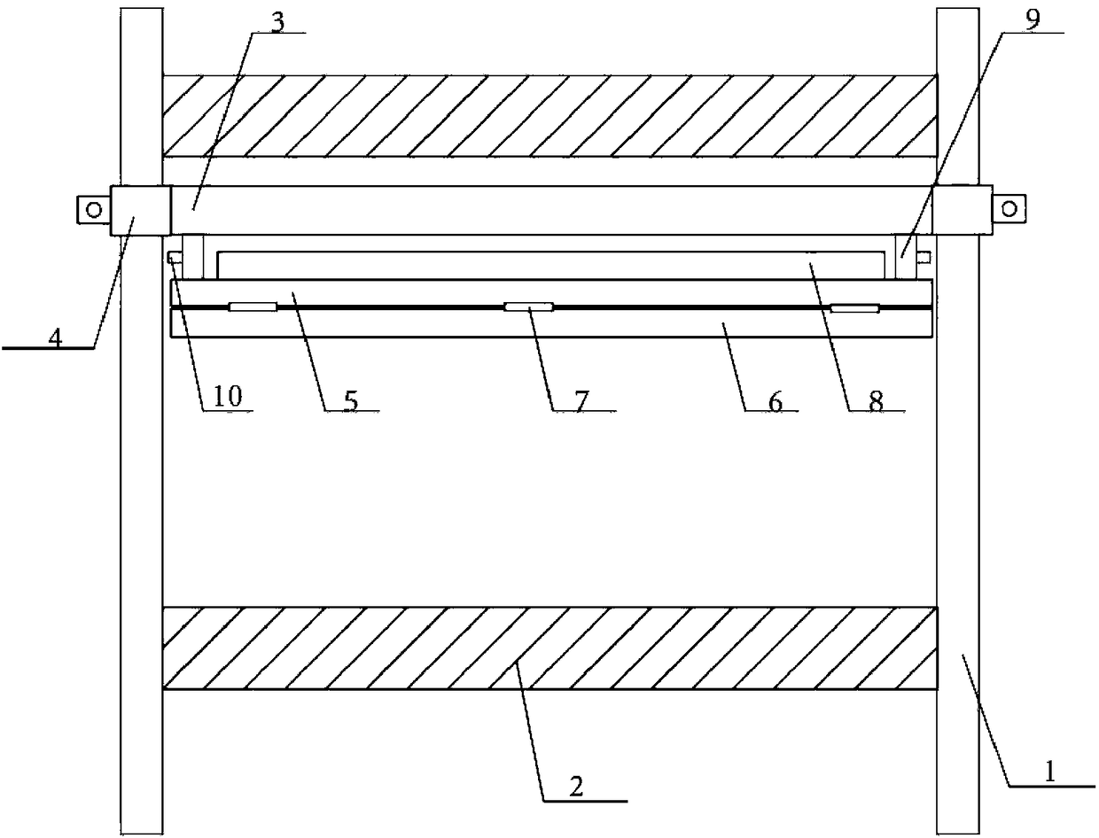 Dormitory simple foldable table