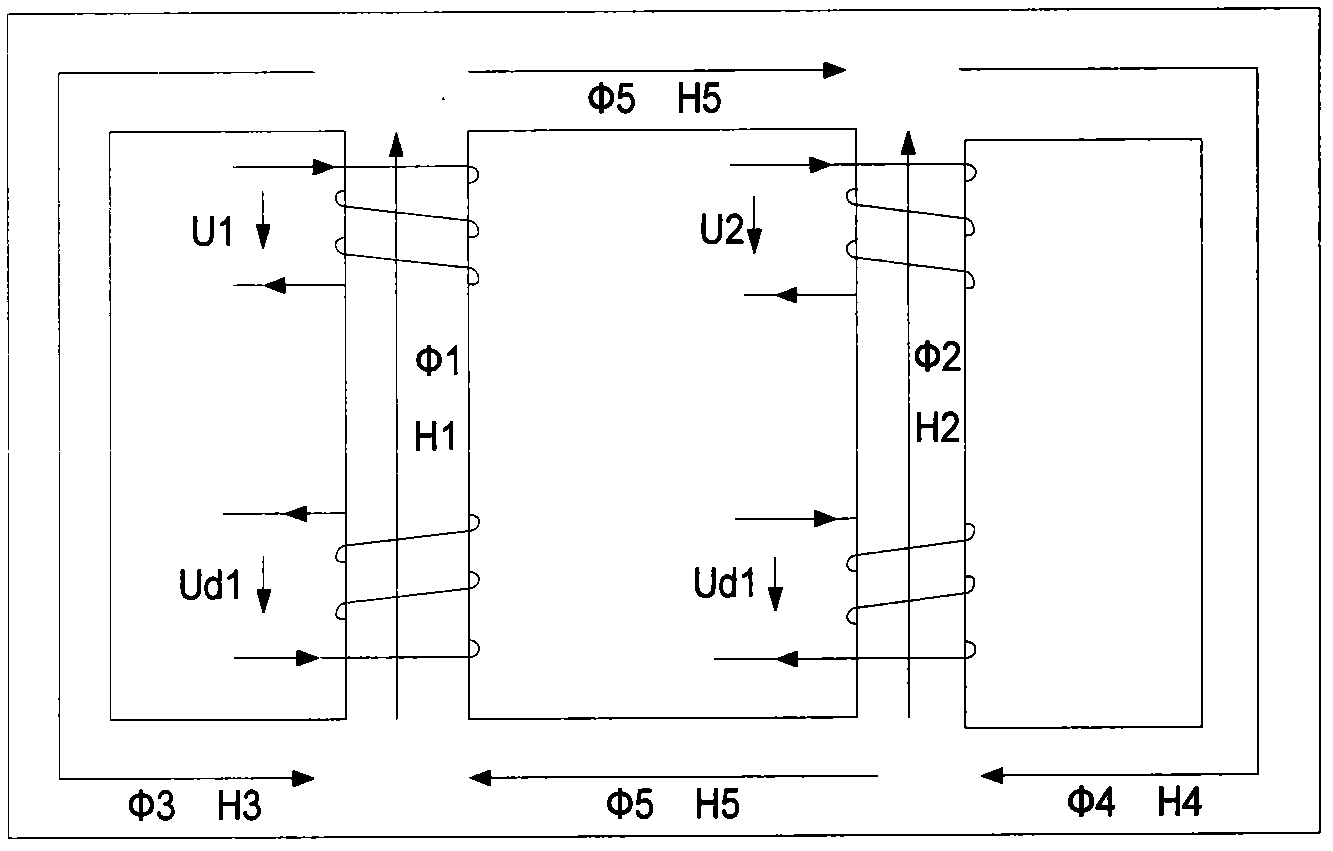 Method for controlling constant-power inverse model of ultra-/extra-high voltage magnetically controlled shunt reactor