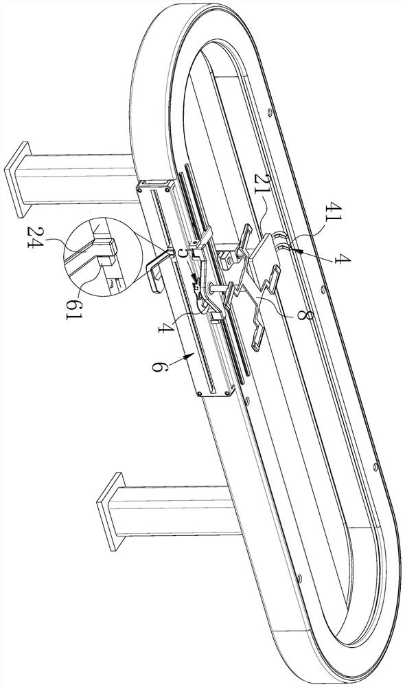 Feeding system of furniture edge banding machine