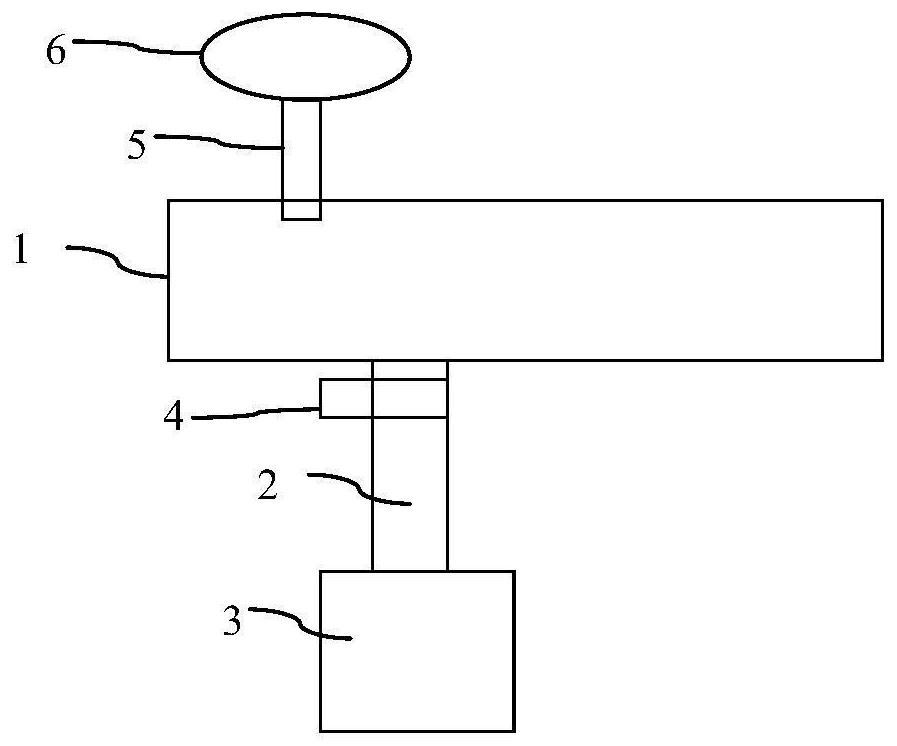 Device and method for removing contaminating particles in vacuum chamber