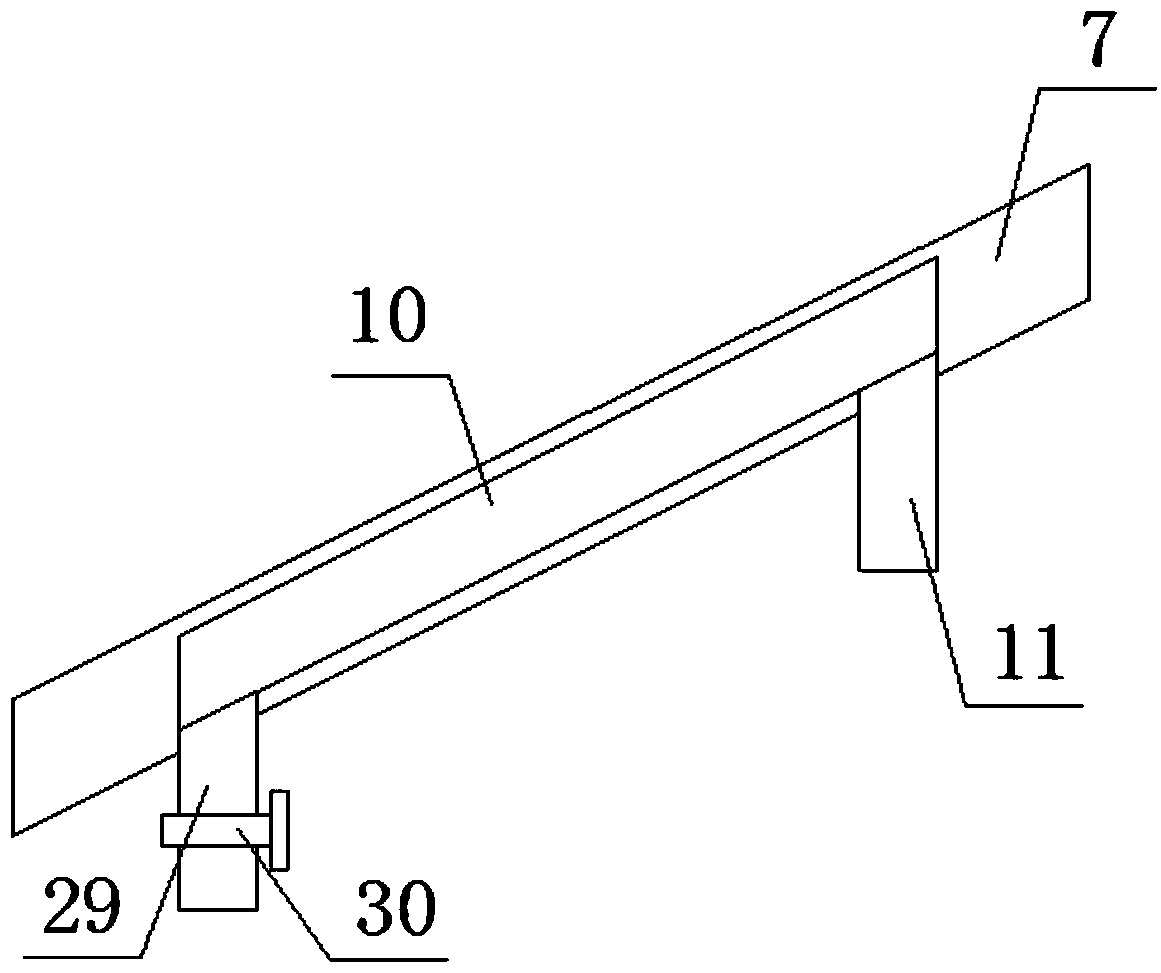 Bamboo stick bending shaping device