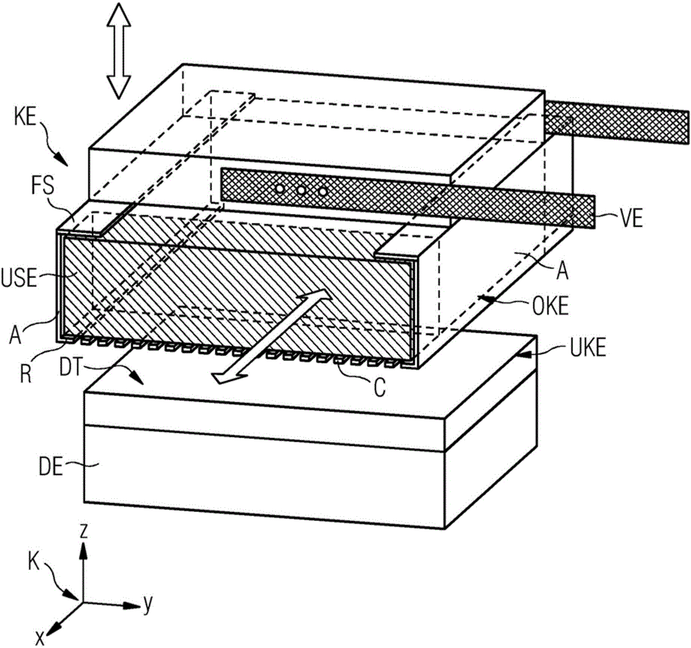 Compression unit for x-ray and ultrasound diagnostics